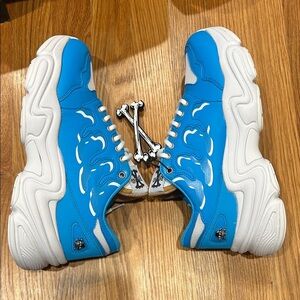 Brand X Blue and White Men's Sneakers 9.5 new in box streetwear shoes